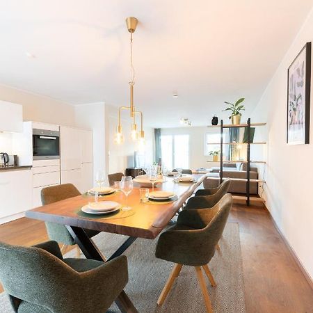 -Zentrale Wohnung-Balkon-Desingerkueche- بيليفيلد المظهر الخارجي الصورة