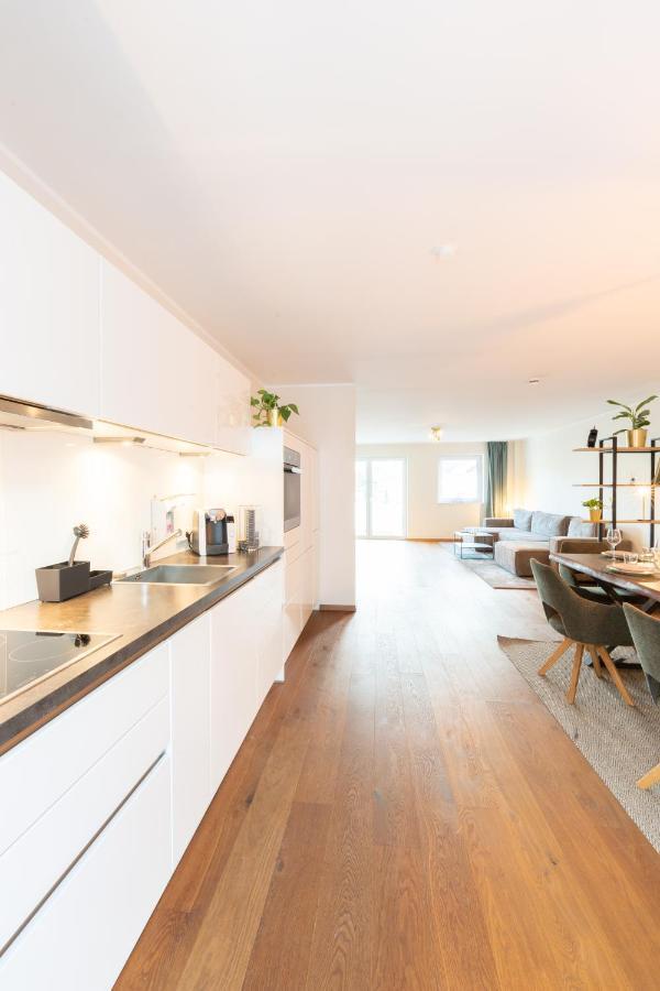 -Zentrale Wohnung-Balkon-Desingerkueche- بيليفيلد المظهر الخارجي الصورة