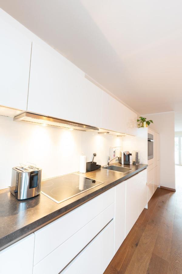 -Zentrale Wohnung-Balkon-Desingerkueche- بيليفيلد المظهر الخارجي الصورة